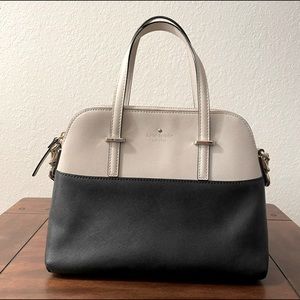 Kate Spade Black and Warm Beige small crossbody